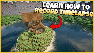 How to Record a Minecraft Timelapse No Mods 2020  Minecraft Any version [upl. by Kelila347]