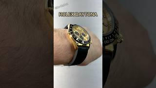 ROLEX DAYTONA Yellow Gold with OysterFlex Strap Pikachu Version looks Amazing 🤩shorts viral [upl. by Weyermann]