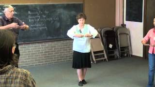 Hallelujah Eurythmy with eurythmist Rachel Ross at Prairie Moon Waldorf School in 2013 [upl. by Anyala]