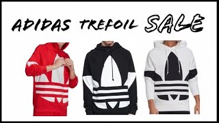 ADIDAS BIG TREFOIL HOODIE  Adidas Online Store 50 Off  Unboxing [upl. by Seigler]