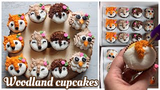 Cute buttercream cupcakes tutorial [upl. by Ytirahc]