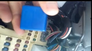 Ford Explorer  Replacing Flasher Relay [upl. by Eahs]