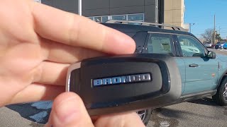 How to remote start the 2021 Ford Bronco Sport Badlands  Features of the 2021 Ford Bronco Sport [upl. by Libby]