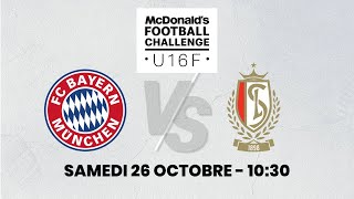 U16F BAYERN MUNICH – STANDARD LIÈGE samedi 10h30 [upl. by Thora749]