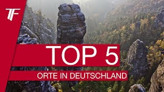 TOP 5 Die schönsten Orte Deutschlands [upl. by Redyr538]