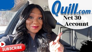 Quill Net 30 Account How to get a Quill Business Account [upl. by Oalsinatse]