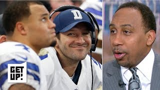 Stephen A is serious about Tony Romo coaching the Dallas Cowboys  Get Up [upl. by Lyrrad]