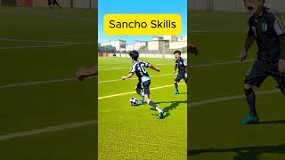 Sancho‘s first goal in professional football 👶 [upl. by Cleo221]