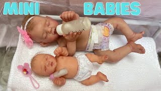 MINI SILICONE BABY SHOPPING HAUL PLUS MINI REBORN NURSERY TOUR [upl. by Aihsemaj]