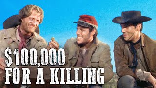 100000 for a Killing  Spaghetti Western  Classic Cowboy Film [upl. by Tawnya]