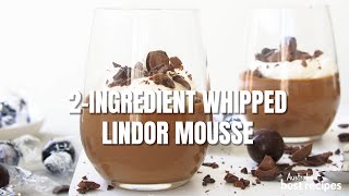 How to make a chocolate mousse with TWO ingredients  Australias Best Recipes [upl. by Nye]