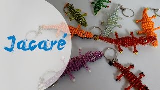 Jacaré de Miçangas  Tutorial PassoaPasso [upl. by Selwyn]