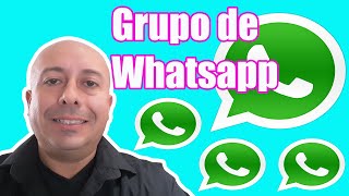 Como crear un grupo de Whatsapp [upl. by Naitsyrk]