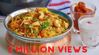 Quick amp Tasty Vegetable BiriyaniPressure Cooker Vegetable BiryaniEasy Veg BiryaniRecipe no 146 [upl. by Negaem]