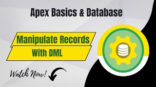 Salesforce Trailhead  Manipulate Records with DML [upl. by Groeg832]