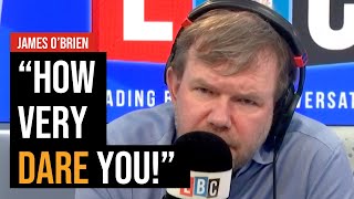 Antimonarchist rages to James OBrien about the Coronation  LBC [upl. by Tammara]