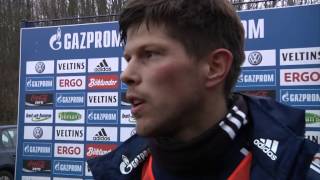 KlaasJan Huntelaar setzt klares Ziel quotChampionsLeaguePlatzquot  Hamburger SV  FC Schalke 04 [upl. by Naahs]