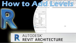 Revit Tutorial How to Add Levels [upl. by Christye79]