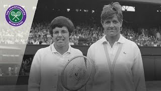 Billie Jean King vs Margaret Court Wimbledon Final 1970 Extended Highlights [upl. by Ahsemal]