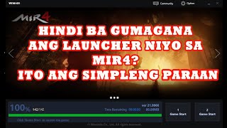 FIXING MIR4 LAUNCHER DESKTOP ISSUE ONLY [upl. by Marcy]