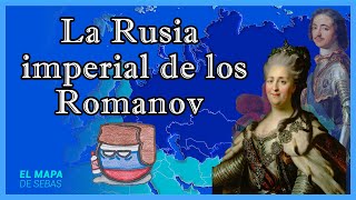 🇷🇺HISTORIA del Imperio RUSO en 16 minutos ft Memorias de Pez 🇷🇺  El Mapa de Sebas [upl. by Yboc]