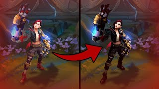 Arcane Brawler Vi Skin Got Changed  League of Legends [upl. by Littman907]