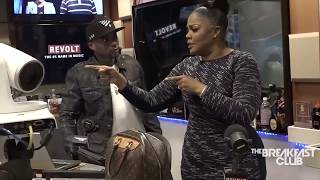 Behind The Scenes MoNique Compares Charlamagne To Birth Of A Nation Slave After Interview [upl. by Marietta]