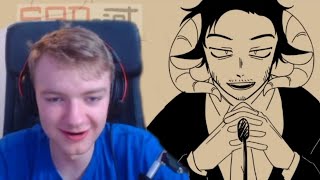 TommyInnit Reacts To “The Fall”  Dream SMP Animatic [upl. by Ruella]