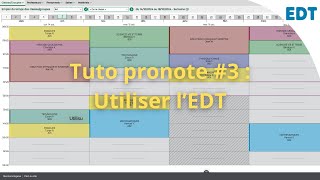 tuto pronote 3  utiliser lEDT [upl. by Grover]