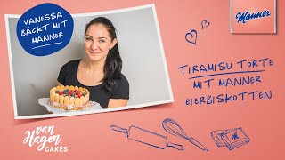 Manner Tiramisu Torte mit Eierbiskotten [upl. by Blackman]