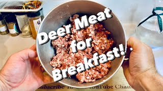 How to Make Venison Breakfast Sausage  Homemade Recipe [upl. by Heidt]