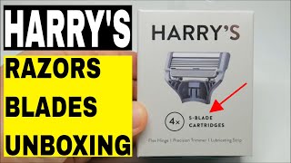 Harrys Razors Blades  Unboxing [upl. by Gebler270]