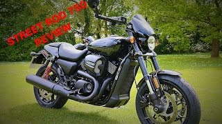 2017 Harley Davidson Street Rod 750 Review [upl. by Albur]