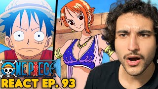 NAMI TÁ LINDA ARCO DE ALABASTA React One Piece EP 93 [upl. by Relly]