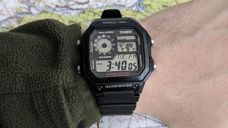 Casio AE1200WH [upl. by Maisey957]