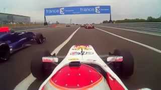 Formula Renault 20  Start Race On Board Dijon  Prenois HD  Riccardo Cazzaniga [upl. by Marsha439]