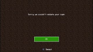 Minecraft BEDROCK EDITION  BUG FIX  ERROR with connecting to Servers Couldnt Validate Login [upl. by Lleddaw]