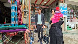 Life in the village tourism tour and shopping for winter clothes in Pars family vlogvideo [upl. by Ally]