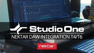 Studio One DAW Integration for Nektar Panorama T4 amp T6 [upl. by Parhe112]