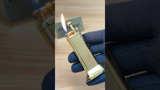 Vintage 1970 Dunhill Unique 24k Gold Plated Table lighter lighters vintagelighter Link in bio [upl. by Lawry151]