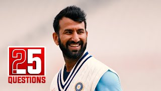 25 Questions with Cheteshwar Pujara [upl. by Robenia]