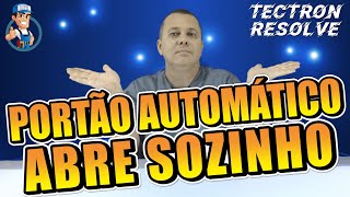 Portão Automático que Abre Sozinho [upl. by Akaenahs49]