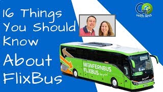 16 Things You Should Know About FlixBus in Europe [upl. by Kabab]