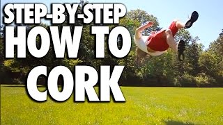 How To Cork Screw Flip Twist Kick  Tutorial [upl. by Jurkoic]