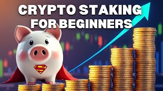 Crypto Staking for Beginners 2024 How to Earn Passive Income Safely with Staking Platforms [upl. by Inalaek901]