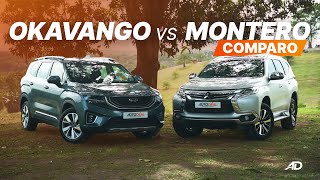 Geely Okavango vs Mitsubishi Montero Sport  Which 7seater is best for you [upl. by Acireh833]