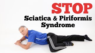 90 Second Exercise to STOP Sciatica amp Piriformis Syndrome In Bed [upl. by Reede]