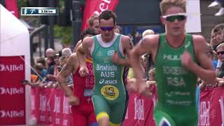 ITU World Triathlon Leeds Mens Highlights RUS [upl. by Monto]