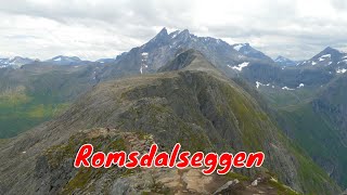 Fjelltur Romsdalseggen  Åndalsnes  20240719  4k [upl. by Uamak]