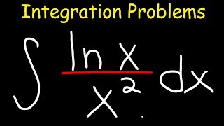 Integral of lnxx2 [upl. by Leopold]